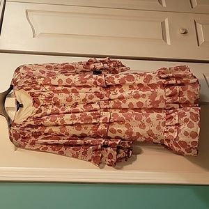 Simply Vera long sleeved patterned dress